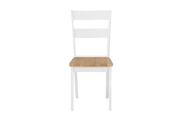 Stol Set Om 2 St Georgia - Vit - Möbler - Fåtölj & stolar - Matstol & köksstol