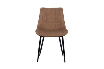 Stol Set Om 2 St Melrose - Brun - Möbler - Fåtölj & stolar - Matstol & köksstol