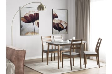Stol Set Om 2 St Modesto - Trä|Natur - Möbler - Fåtölj & stolar - Matstol & köksstol