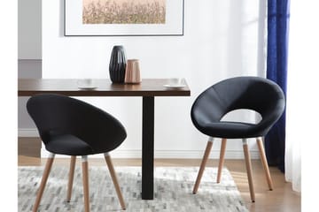 Stol Set Om 2 St Roslyn - Svart - Möbler - Fåtölj & stolar - Matstol & köksstol