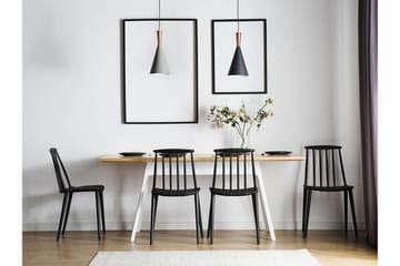 Stol Set Om 2 St Ventnor - Svart - Möbler - Fåtölj & stolar - Matstol & köksstol