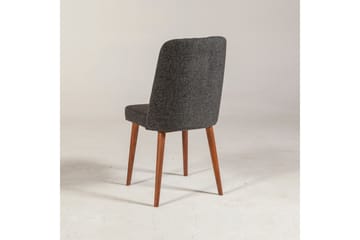 Stol Swonger 85 cm - Valnöt|Antracit - Möbler - Fåtölj & stolar - Matstol & köksstol