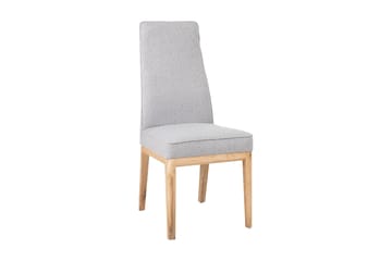 Stol PRESTON 46x585xH102cm grått tyg - Möbler - Fåtölj & stolar - Matstol & köksstol