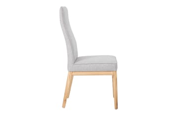 Stol PRESTON 46x585xH102cm grått tyg - Möbler - Fåtölj & stolar - Matstol & köksstol