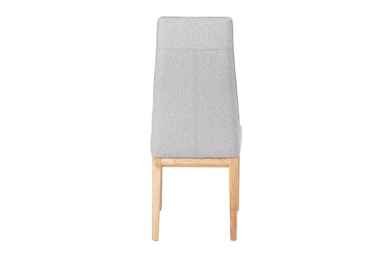 Stol PRESTON 46x585xH102cm grått tyg - Möbler - Fåtölj & stolar - Matstol & köksstol