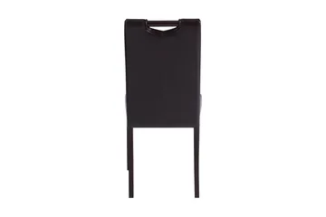 Sybil Matstol Konstläder 2-pack - Svart - Möbler - Fåtölj & stolar - Matstol & köksstol