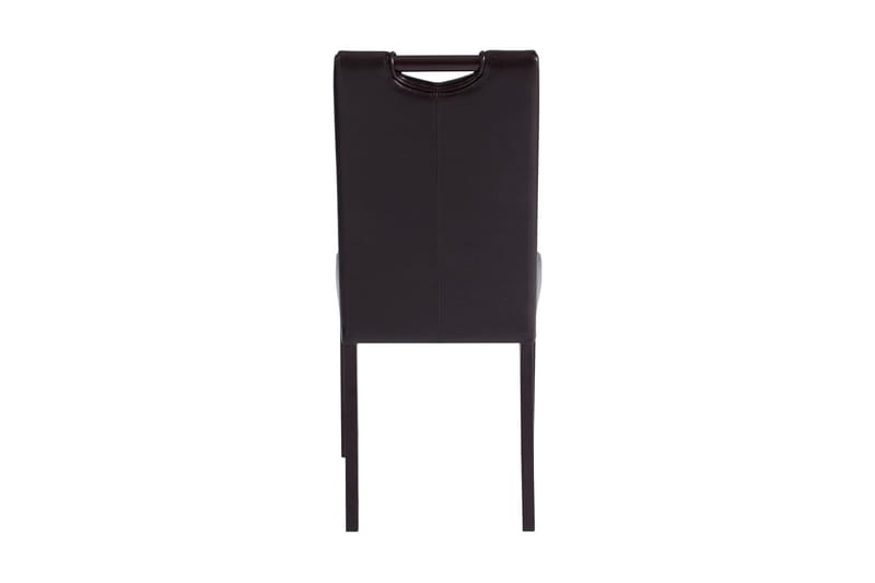 Sybil Matstol Konstläder 2-pack - Svart - Möbler - Fåtölj & stolar - Matstol & köksstol