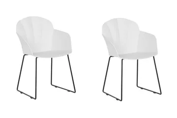 Sylvala Matstol 2-pack - Vit - Möbler - Fåtölj & stolar - Matstol & köksstol