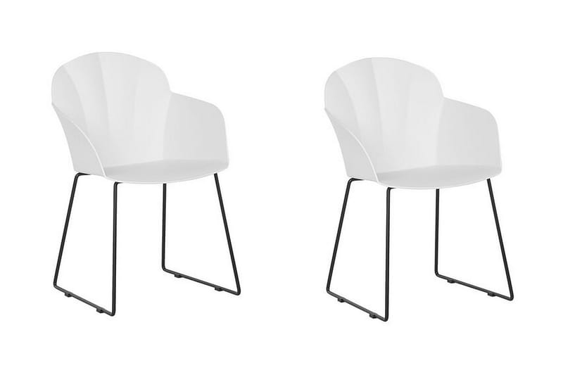 Sylvala Matstol 2-pack - Vit - Möbler - Fåtölj & stolar - Matstol & köksstol