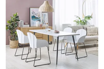 Sylvala Matstol 2-pack - Vit - Möbler - Fåtölj & stolar - Matstol & köksstol