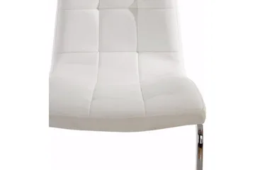 Tolna Spisestol Konstläder 2-pack - Vit - Möbler - Fåtölj & stolar - Matstol & köksstol