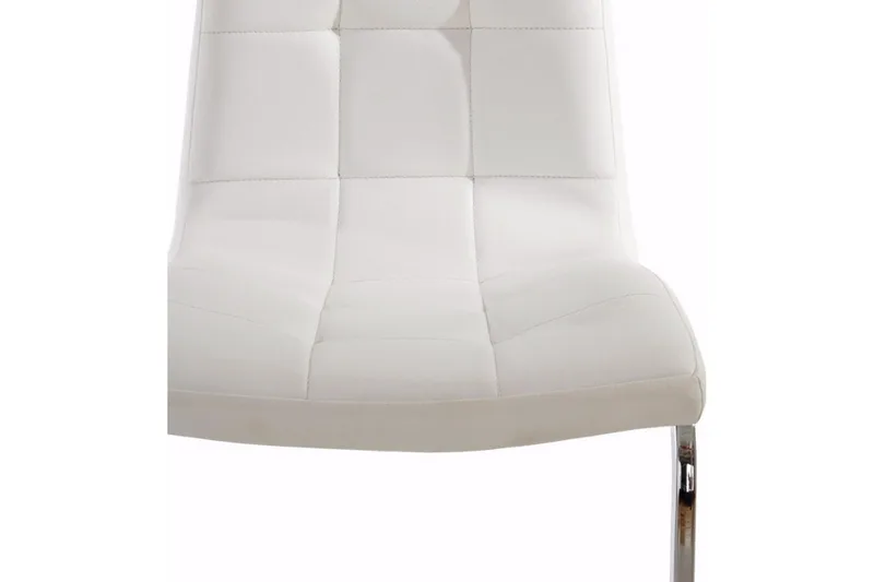 Tolna Spisestol Konstläder 2-pack - Vit - Möbler - Fåtölj & stolar - Matstol & köksstol