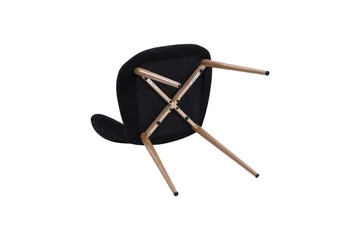 Tuktut Matstol - Svart - Möbler - Fåtölj & stolar - Matstol & köksstol