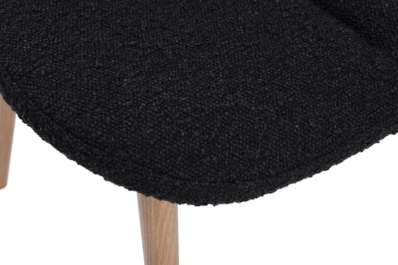 Tuktut Matstol - Svart - Möbler - Fåtölj & stolar - Matstol & köksstol