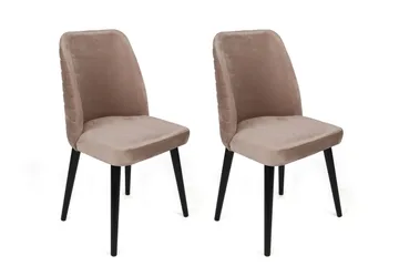 Tutku Matstol - Beige/Svart - Möbler - Fåtölj & stolar - Matstol & köksstol