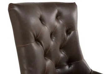 Tuva Fåtölj Konstläder - Brun - Möbler - Fåtölj & stolar - Matstol & köksstol