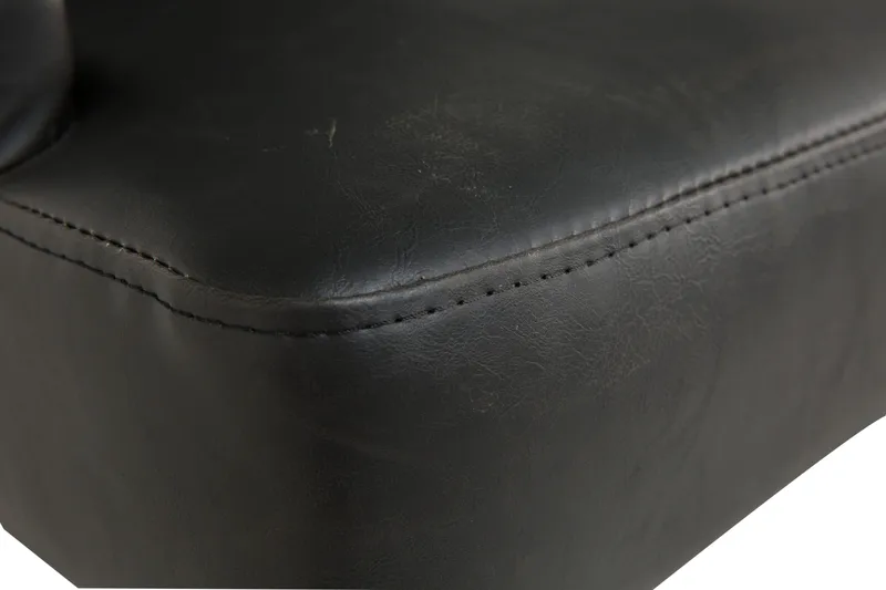 Tuva Matstol Konstläder - Svart - Möbler - Fåtölj & stolar - Matstol & köksstol