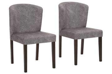 Ugglekull Matstol - Grå/Mörkbrun - Möbler - Fåtölj & stolar - Matstol & köksstol