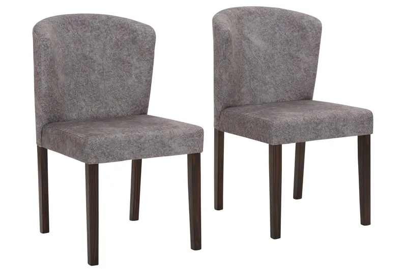 Ugglekull Matstol, Grå/Mörkbrun