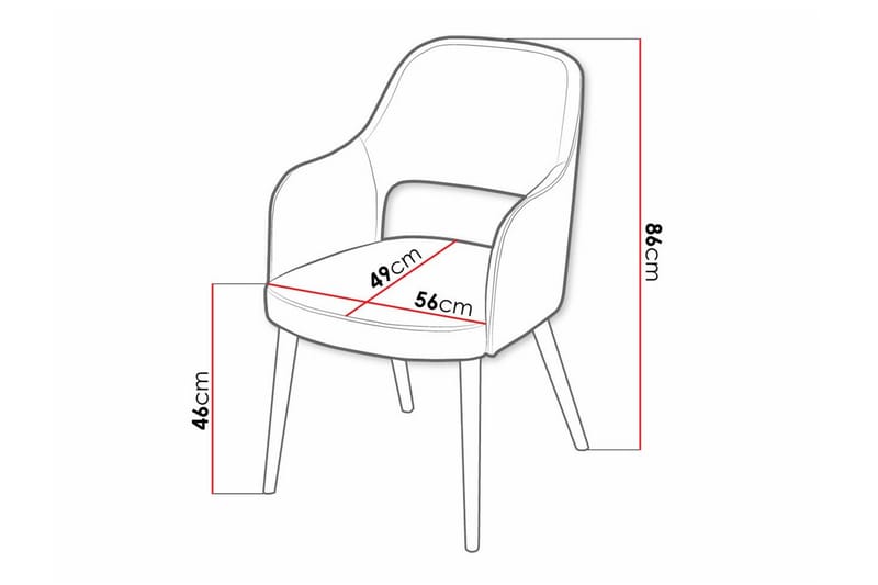 Uptown Matstol Beech - Möbler - Fåtölj & stolar - Matstol & köksstol