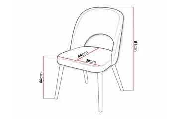 Uptown Matstol Black - Möbler - Fåtölj & stolar - Matstol & köksstol