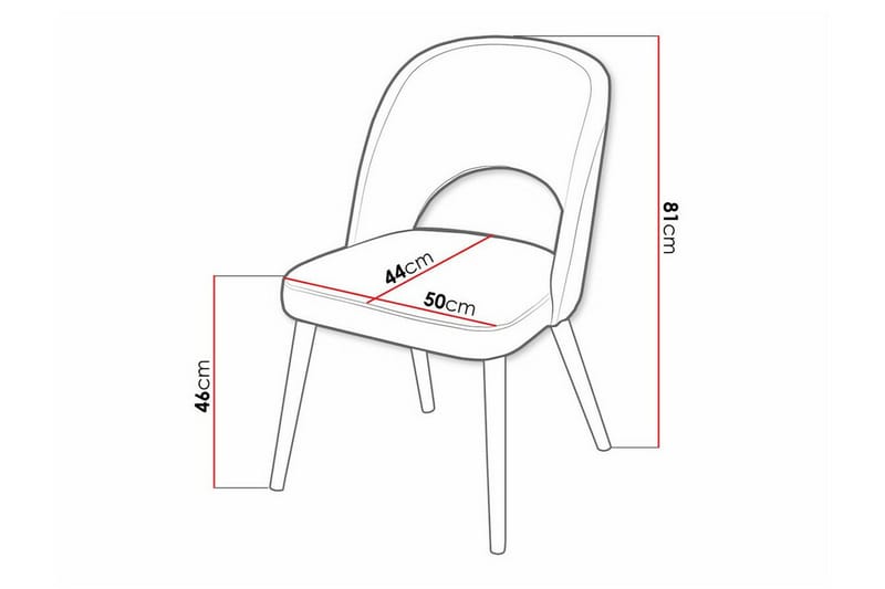 Uptown Matstol Black - Möbler - Fåtölj & stolar - Matstol & köksstol