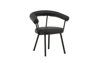 Västerås x Josefin Lustig Karmstol - Svart - Möbler - Fåtölj & stolar - Matstol & köksstol