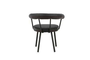 Västerås x Josefin Lustig Karmstol - Svart - Möbler - Fåtölj & stolar - Matstol & köksstol