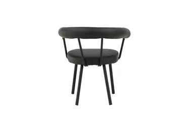 Västerås x Josefin Lustig Karmstol - Svart - Möbler - Fåtölj & stolar - Matstol & köksstol