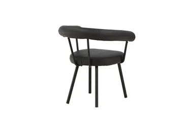 Västerås x Josefin Lustig Karmstol - Svart - Möbler - Fåtölj & stolar - Matstol & köksstol