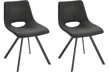 Vaastorp Matstol - Antracit - Möbler - Fåtölj & stolar - Matstol & köksstol