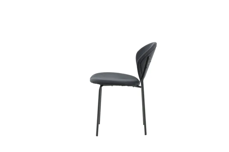 Vault Matstol - Svart - Möbler - Fåtölj & stolar - Matstol & köksstol