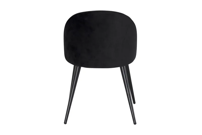 Velvet Köksstol Sammet - Svart - Möbler - Fåtölj & stolar - Matstol & köksstol