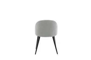 Velvet Matstol Manchester - Grå - Möbler - Fåtölj & stolar - Matstol & köksstol