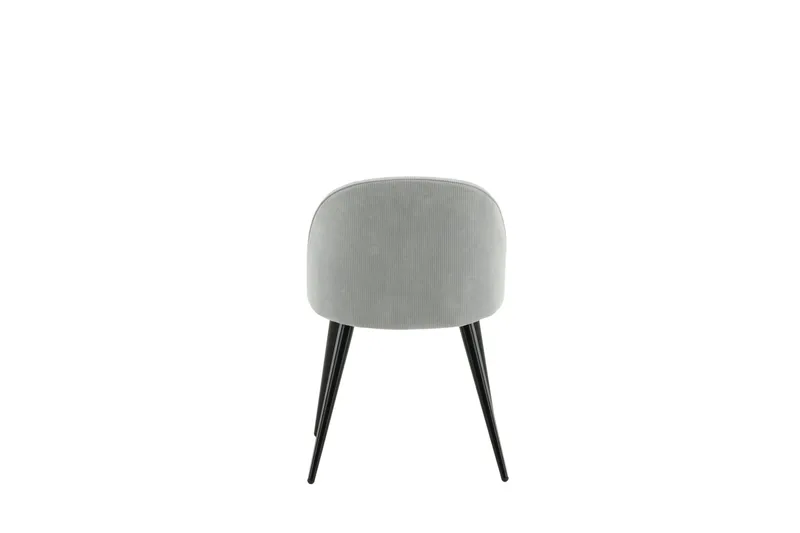 Velvet Matstol Manchester - Grå - Möbler - Fåtölj & stolar - Matstol & köksstol