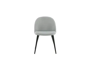 Velvet Matstol Manchester - Grå - Möbler - Fåtölj & stolar - Matstol & köksstol