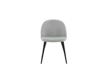 Velvet Matstol Manchester - Grå - Möbler - Fåtölj & stolar - Matstol & köksstol