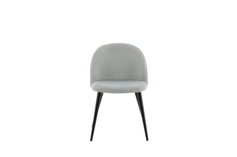 Velvet Matstol Manchester - Grå - Möbler - Fåtölj & stolar - Matstol & köksstol