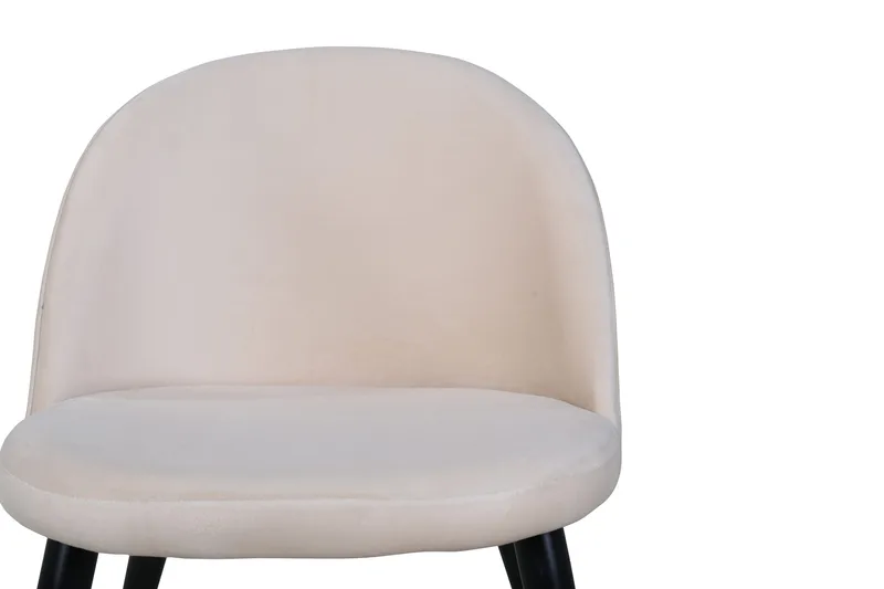 Velvet Stitches Matstol - Svart - Möbler - Fåtölj & stolar - Matstol & köksstol