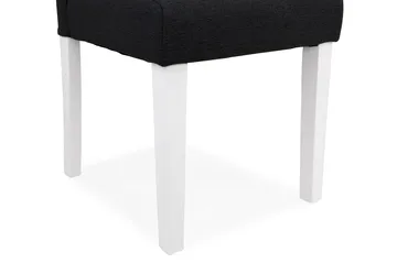 Viktor Klassisk Matstol - Mörkgrå / Vit - Möbler - Fåtölj & stolar - Matstol & köksstol