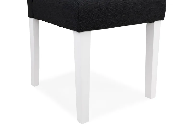 Viktor Klassisk Matstol - Mörkgrå / Vit - Möbler - Fåtölj & stolar - Matstol & köksstol