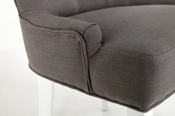 Viktoria Fåtölj - Grå/Vit - Möbler - Fåtölj & stolar - Matstol & köksstol