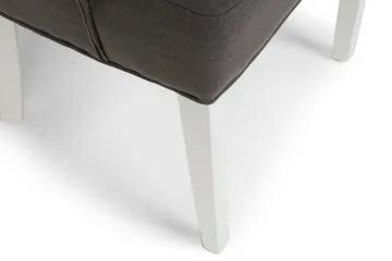 Viktoria Fåtölj - Grå/Vit - Möbler - Fåtölj & stolar - Matstol & köksstol