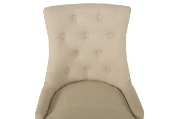 Viktoria Matstol med Nitar - Beige / Vintage - Möbler - Fåtölj & stolar - Matstol & köksstol