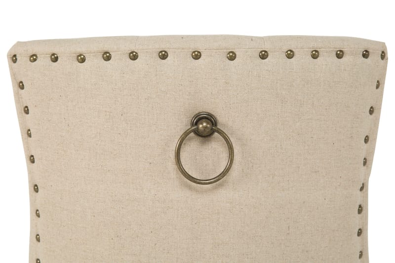Viktoria Matstol med Nitar - Beige / Vintage - Möbler - Fåtölj & stolar - Matstol & köksstol