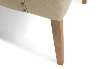 Viktoria Matstol med Nitar - Beige / Vintage - Möbler - Fåtölj & stolar - Matstol & köksstol