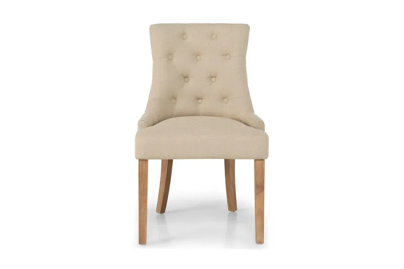 Viktoria Matstol med Nitar - Beige/Vintage - Möbler - Fåtölj & stolar - Matstol & köksstol