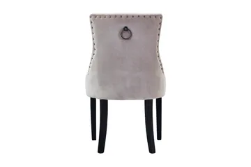 Viktoria Matstol Sammet - Sand/Beige - Möbler - Fåtölj & stolar - Matstol & köksstol