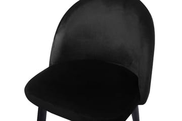 Visalia Stol Set Om 2 St - Svart - Möbler - Fåtölj & stolar - Matstol & köksstol