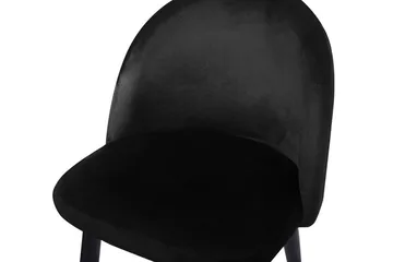 Visalia Stol Set Om 2 St - Svart - Möbler - Fåtölj & stolar - Matstol & köksstol